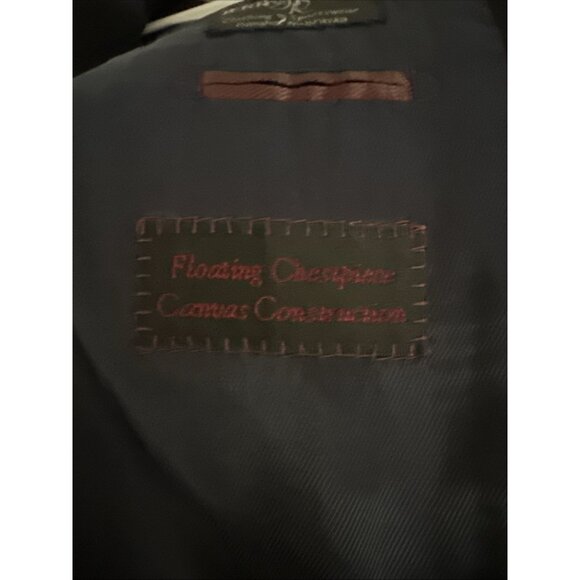 jacket blazer sport coat floating chest piece canvas...